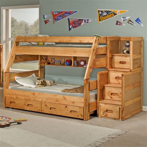 bunk bed twin with trundle|wayfair twin bed with trundle.